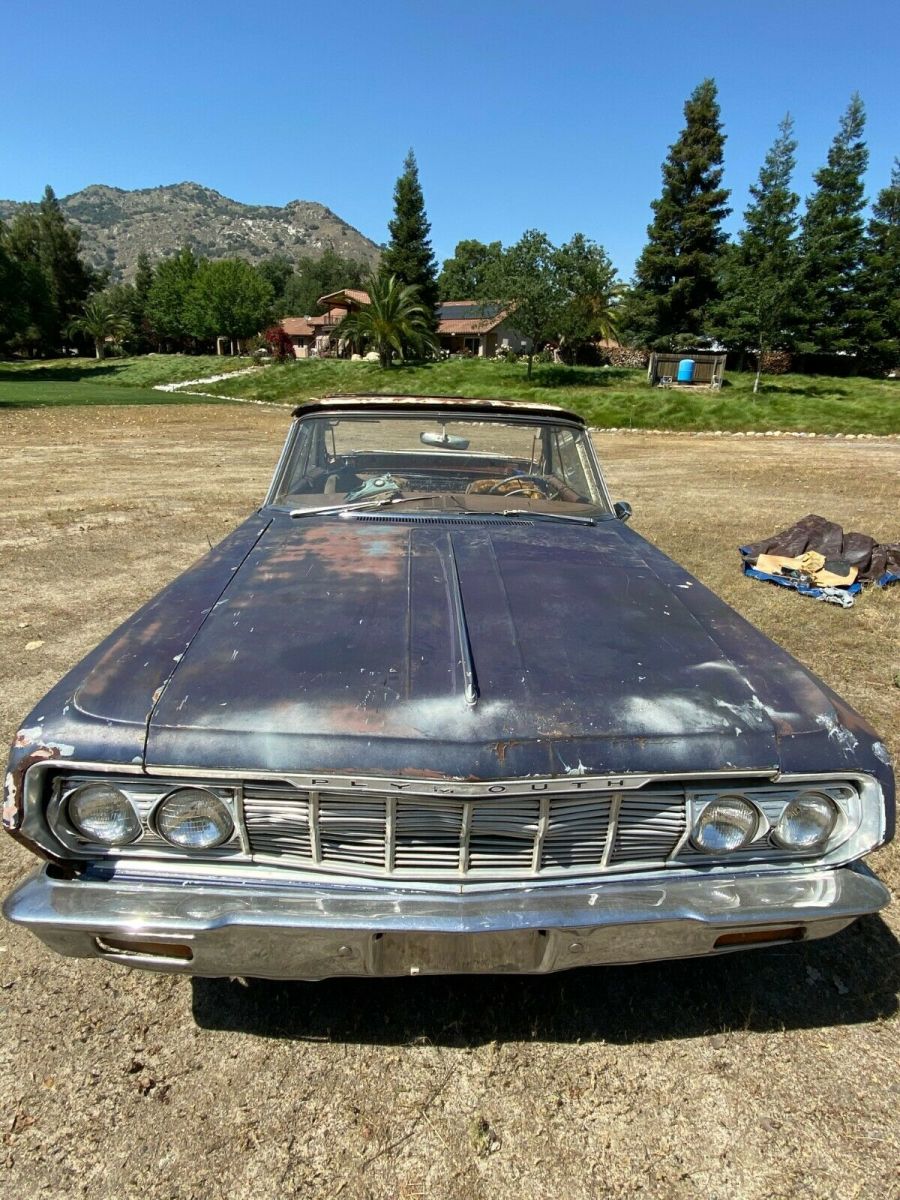 1964 ply fury convertible