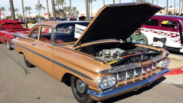 1959 chevrolet bel air 2 door 290 hp 283 cid - rare fuel injection