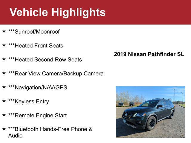 2019 nissan pathfinder sl