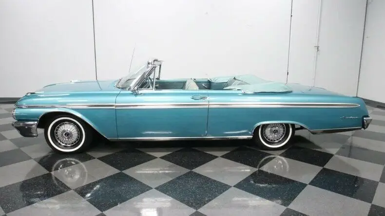 classic vintage chrome fomoco sunliner convertible 390 v8 auto transmission mint