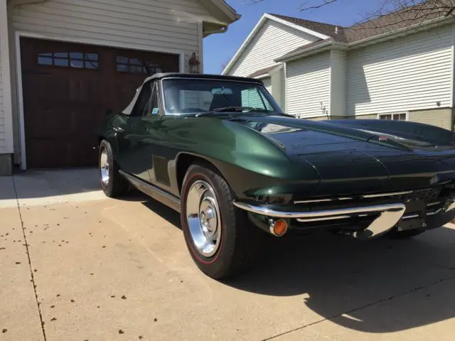 1967 chevrolet corvette #'s matching l79 with tank sticker