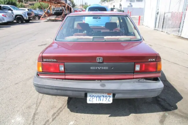 1989 honda civic 4 cylinder 1.5l manual no reserve