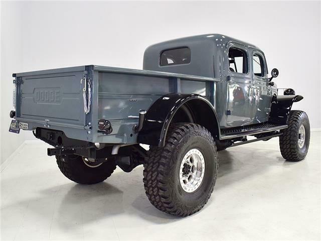 1948 dodge power wagon wdx quad cab 528 miles battleship gray 3.9 liter cummin