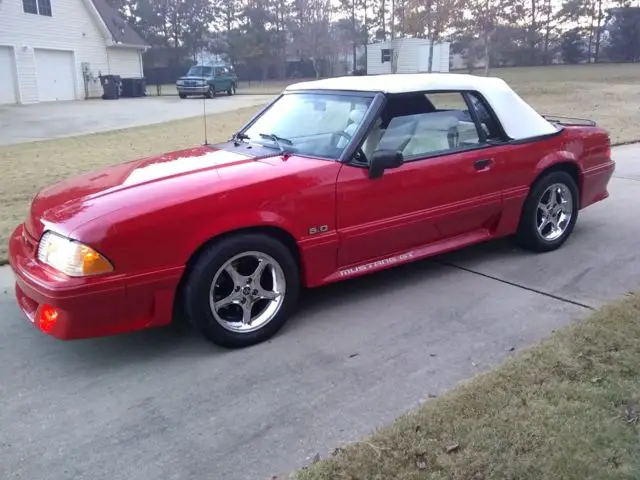 1993 ford mustang gt special edition convertible