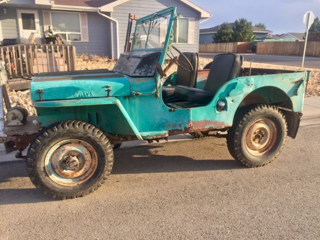 1947 jeep willys cj2a