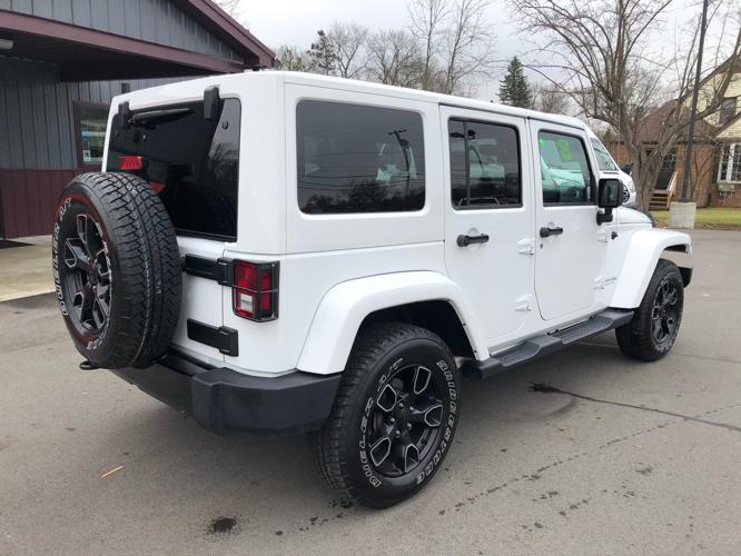 used 2018 jeep wrangler jk 4wd unlimited sahara new castle, pa 16101 for sale in castle, pennsylvania