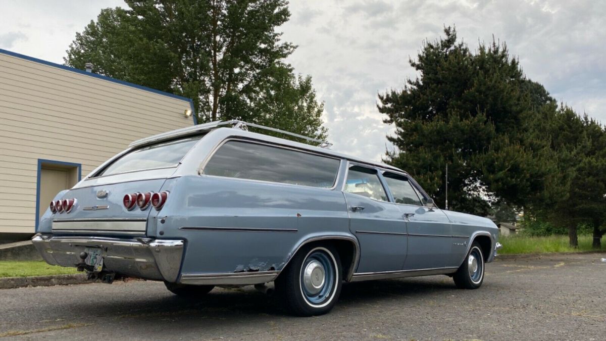 1965 chevrolet impala wagon rare manual