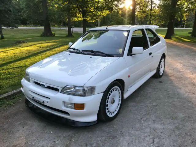 stock ford escort cosworth motorsport edition, rally car, wrc