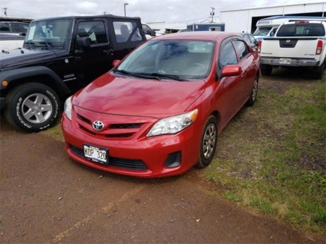 2013 toyota corolla l l 4dr sedan 4a for sale in lihue, hawaii