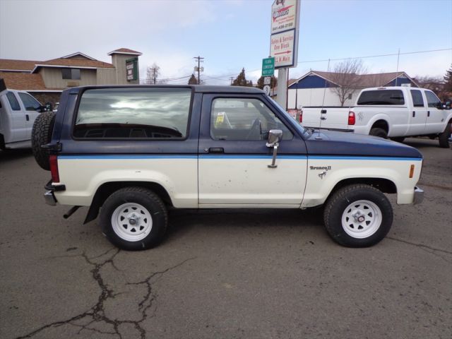 1985 ford bronco 2 off road trail ready four wheel drive manual transmisson