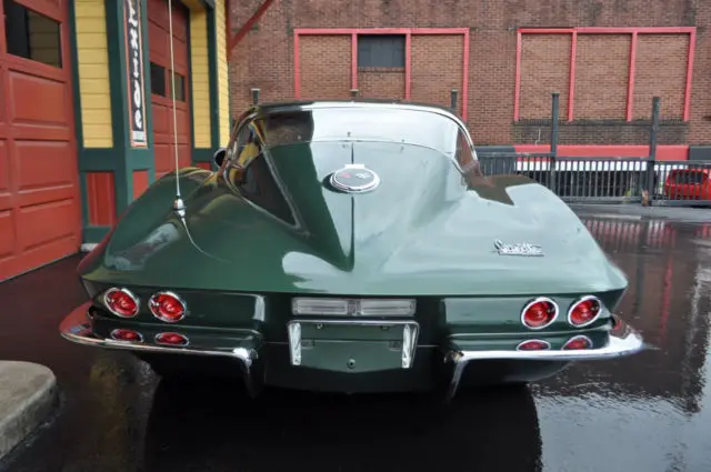 1967 chevrolet corvette goodwood green tan 427ci 390hp 4sp big block! 25370 mile