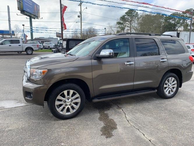 used 2012 toyota sequoia 2wd limited houma, la 70360 for sale in allemand, louisiana