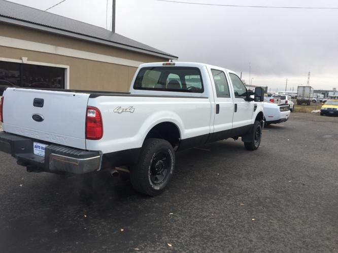 used 2008 ford f250 4x4 crew cab xlt billings, mt 59101 for sale in billings, montana