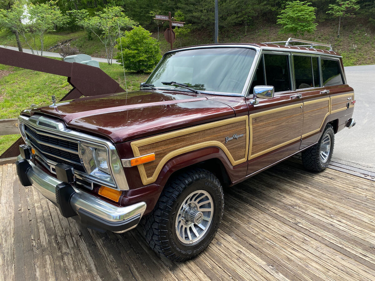 120k miles, burgundy paint/interior, 4x4 works, fuel injected, good a/c and heat