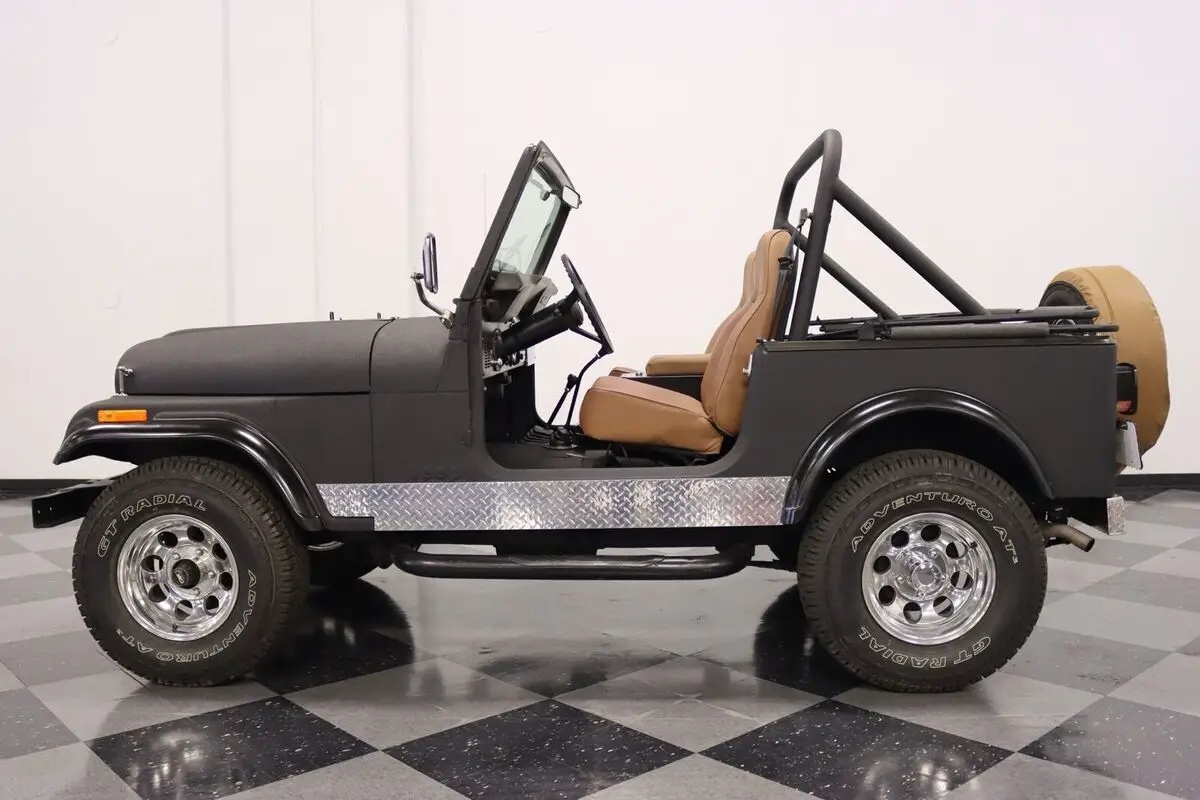 1982 jeep jeep suv black 4wd manual cj7
