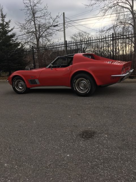 1972 chevrolet corvette stingray, body-off restoration, matching numbers