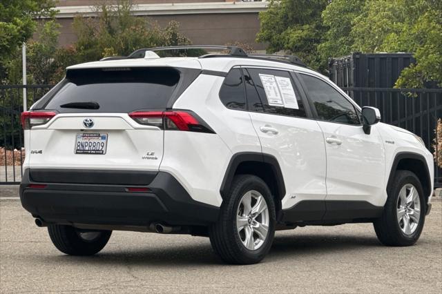 2020 toyota rav4 hybrid le