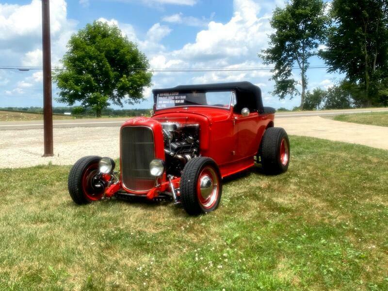 1930 ford model a street rod, hot rod, classic car 4,100 miles red classic car s