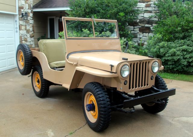 1946 willys jeep cj-2a vec - museum ready