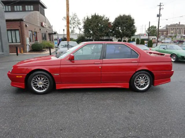 1991 alfa romeo 164 sport sedan no reserve 161,767 california car 5 speed