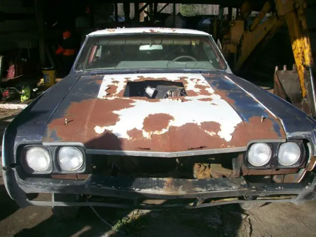 1966 olds cutlass 442 w30 drag car roller bruce allen barn find