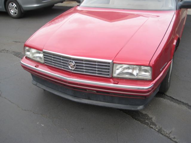 1993 cadillac allante base 2dr convertible plus 93 parts car
