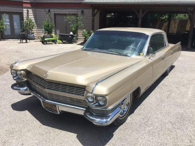 1964 cadillac sedan deville fleetwood--56k original miles--excellent condition
