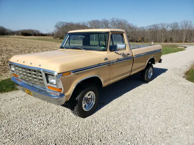 1978 ford f-150 custom 4x4 79k original miles! 351m