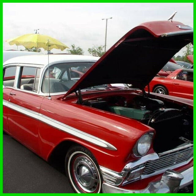 1956 chevrolet bel air straight-6 engine 2-spd powerglide 50752 rebuild miles
