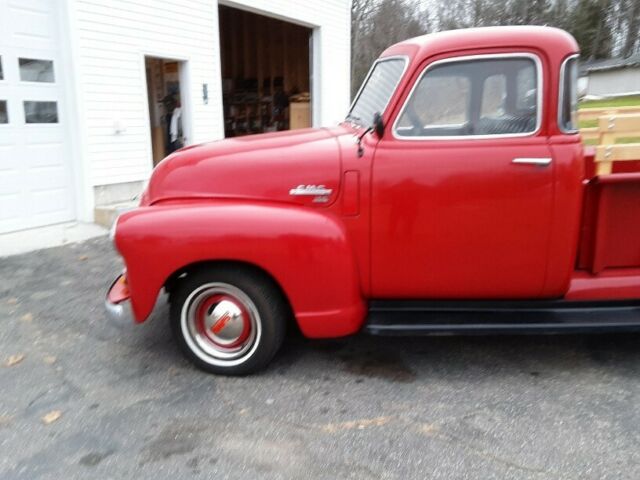 1950 gmc 100 5 window truck red truck 228 6 cylinder 3 speed manual antique