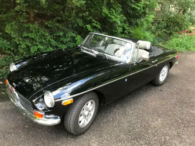 1974 mg mgb convertible chrome bumper