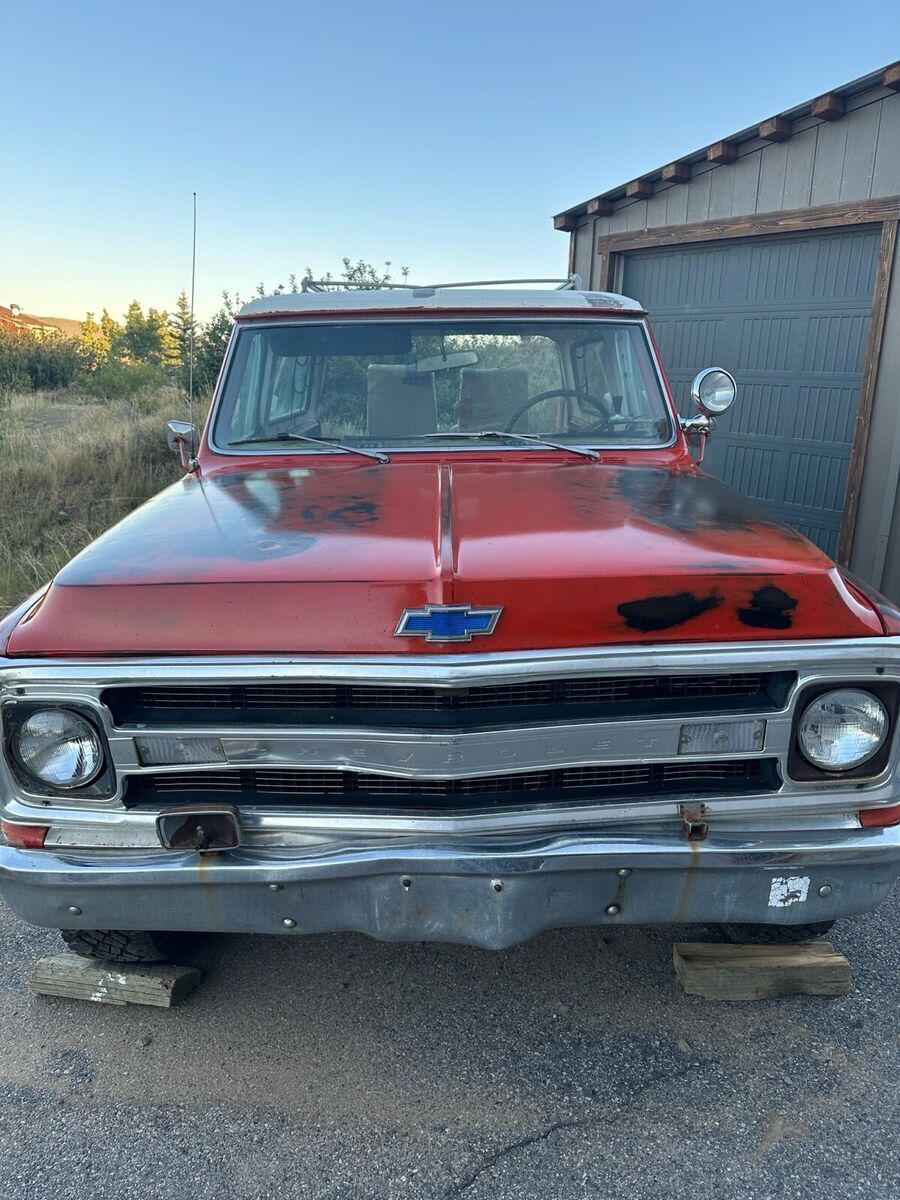 1970 chevrolet blazer orange cst