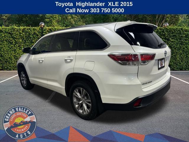 2015 toyota highlander xle