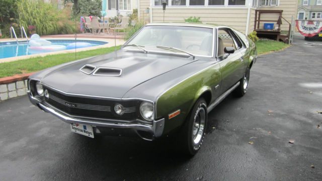 1970 amc amx ram air 4 speed no reserve x code