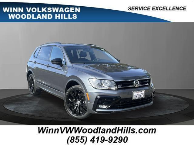 2021 volkswagen tiguan 2.0t se r-line black