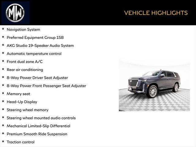 2022 cadillac escalade premium luxury