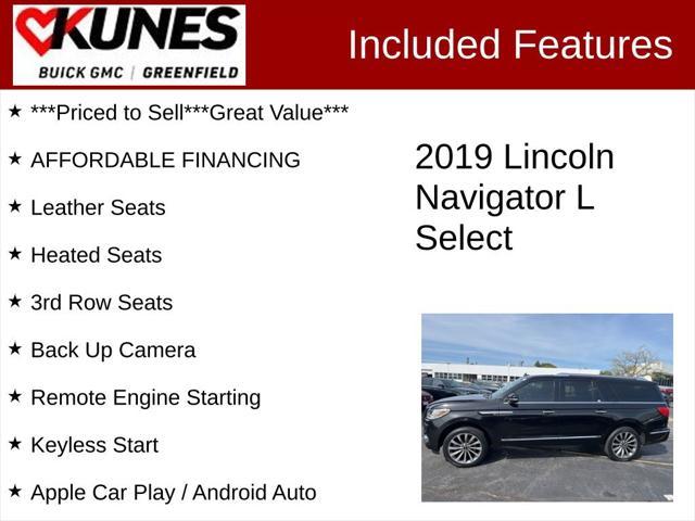 2019 lincoln navigator l select