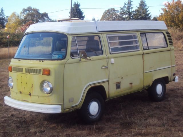1974 vw westfalia camper van