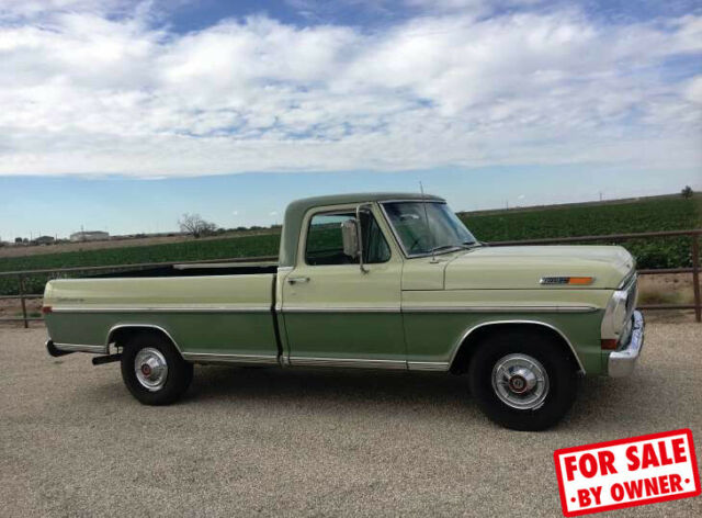 1970 ford f-100 pickup 390 8-cylinder gasoline 3-speed automatic rwd nm c84317
