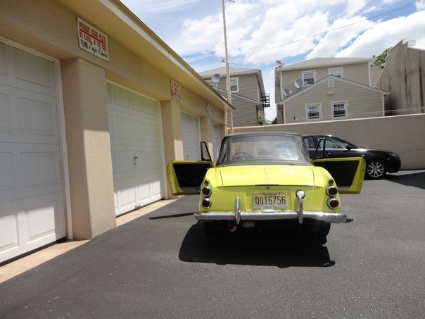 1965 datsun fairlady convertible, only 58,175 actual miles!