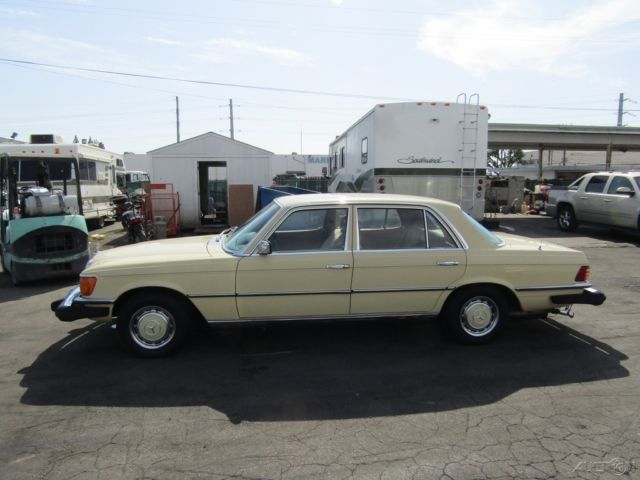 1976 mercedes-benz 450sel 4-door sedan 8-cylinder gas automatic no reserve
