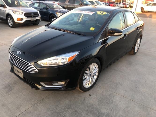 used 2018 ford focus titanium sedan enid, ok 73703 for sale in enid, oklahoma