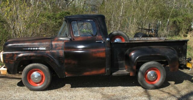 1960 ford f-100 flare side short bed