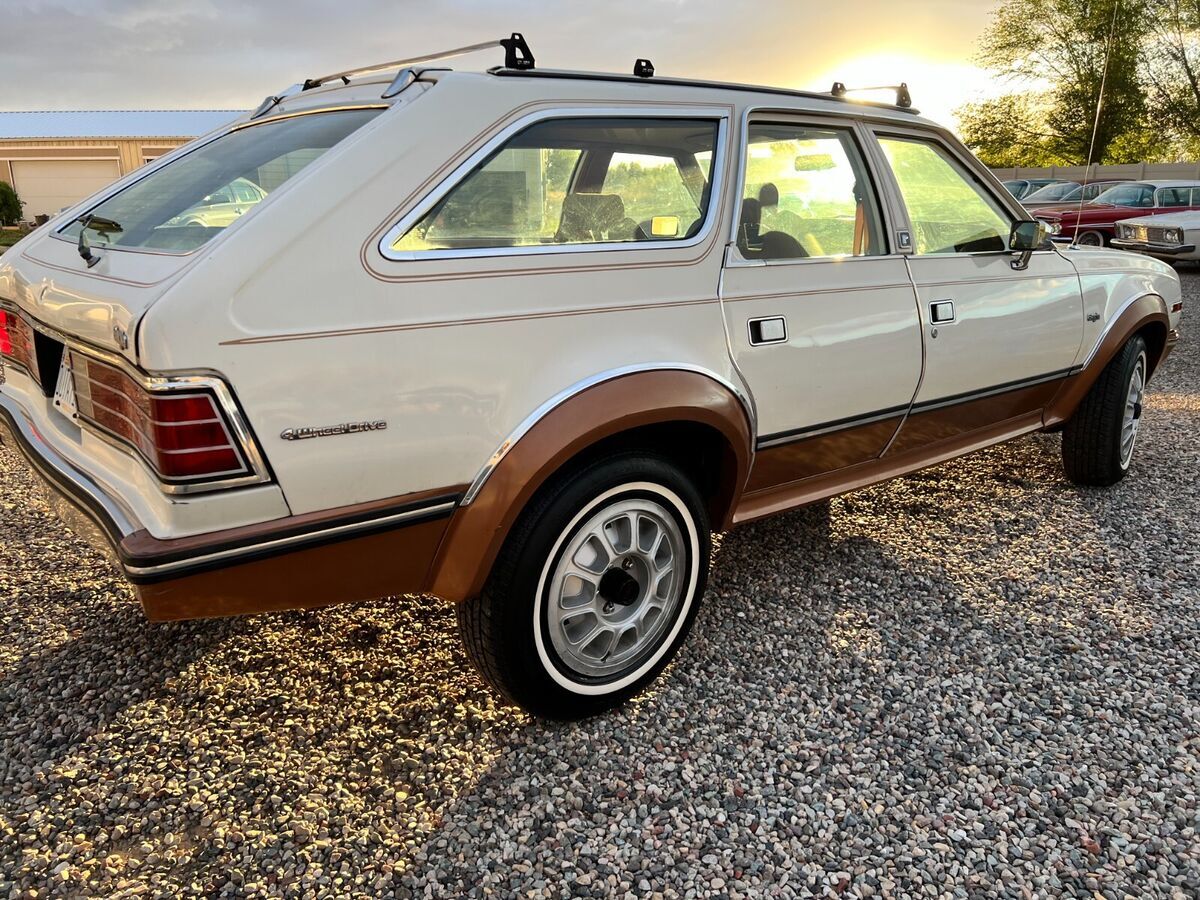 1984 amc eagle 4x4 station wagon orig. 64,800 mi. very rare original crossover