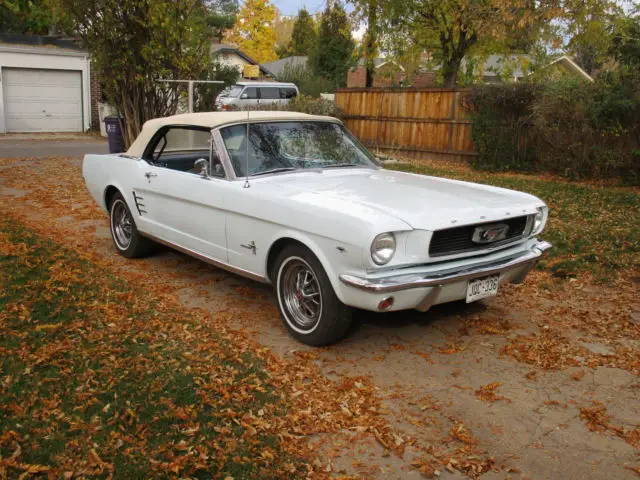 1966 ford mustang convertible, 289, auto. factory a.c., p/disc, one of the best!