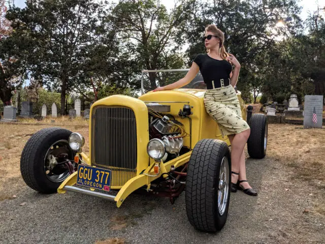 1927 ford model a roadster hot rod street rod american graffiti style
