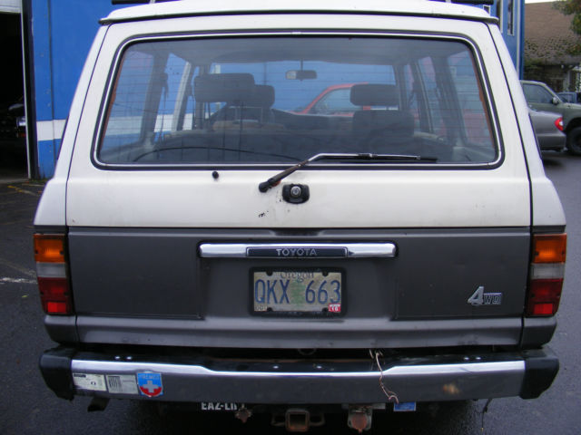 1990 toyota land cruiser base sport utility 4-door 4.0l 130k body damage