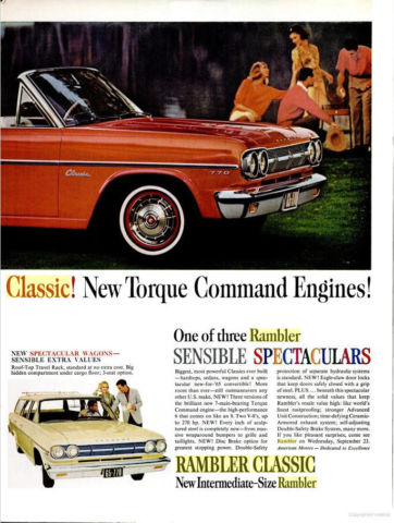 1965 amc rambler classic 770 convertible