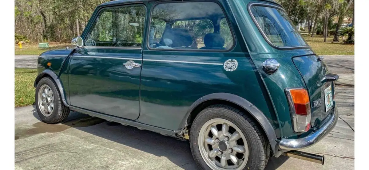 1980 mini cooper coupe green fwd manual