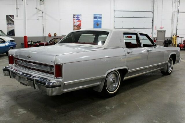 1978 lincoln town car 61867 miles silver sedan 460ci v8 automatic